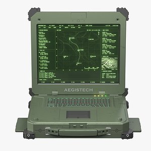 Military Laptop 3D