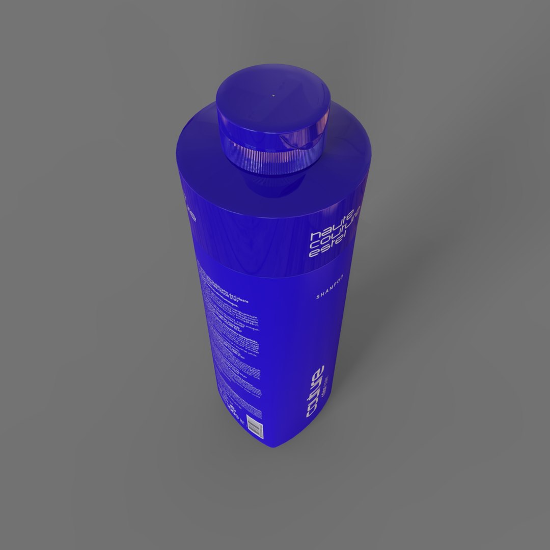 3D Shampoo Estel Haute Couture Color Stay 1000ml Model - TurboSquid 2176954