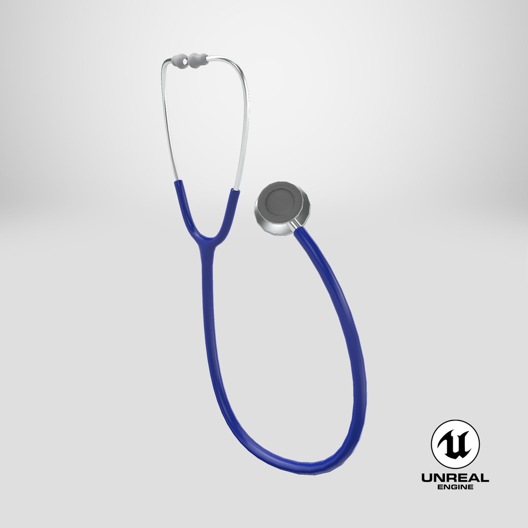 Stethoscope Blue 3D model https://p.turbosquid.com/ts-thumb/C7/MsSeBp/Zh/stemcell_unreal_render/png/1720533400/1920x1080/fit_q87/641c59507455790f85b519bba1959dbf6b6c888d/stemcell_unreal_render.jpg