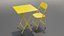 Folding Chair and Table