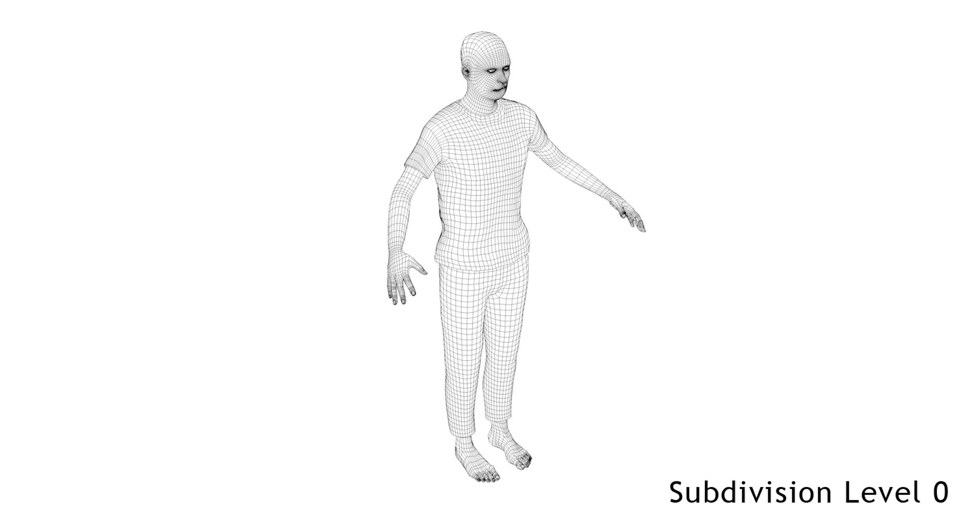 Zombie Rigged 3d Model