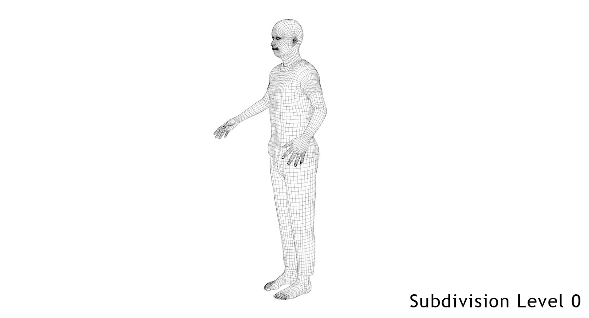 Zombie Rigged 3d Model