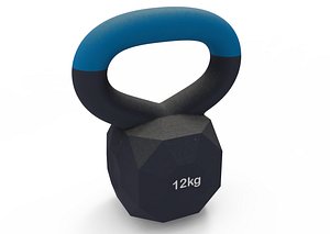3D Kettlebell weight lowpoly