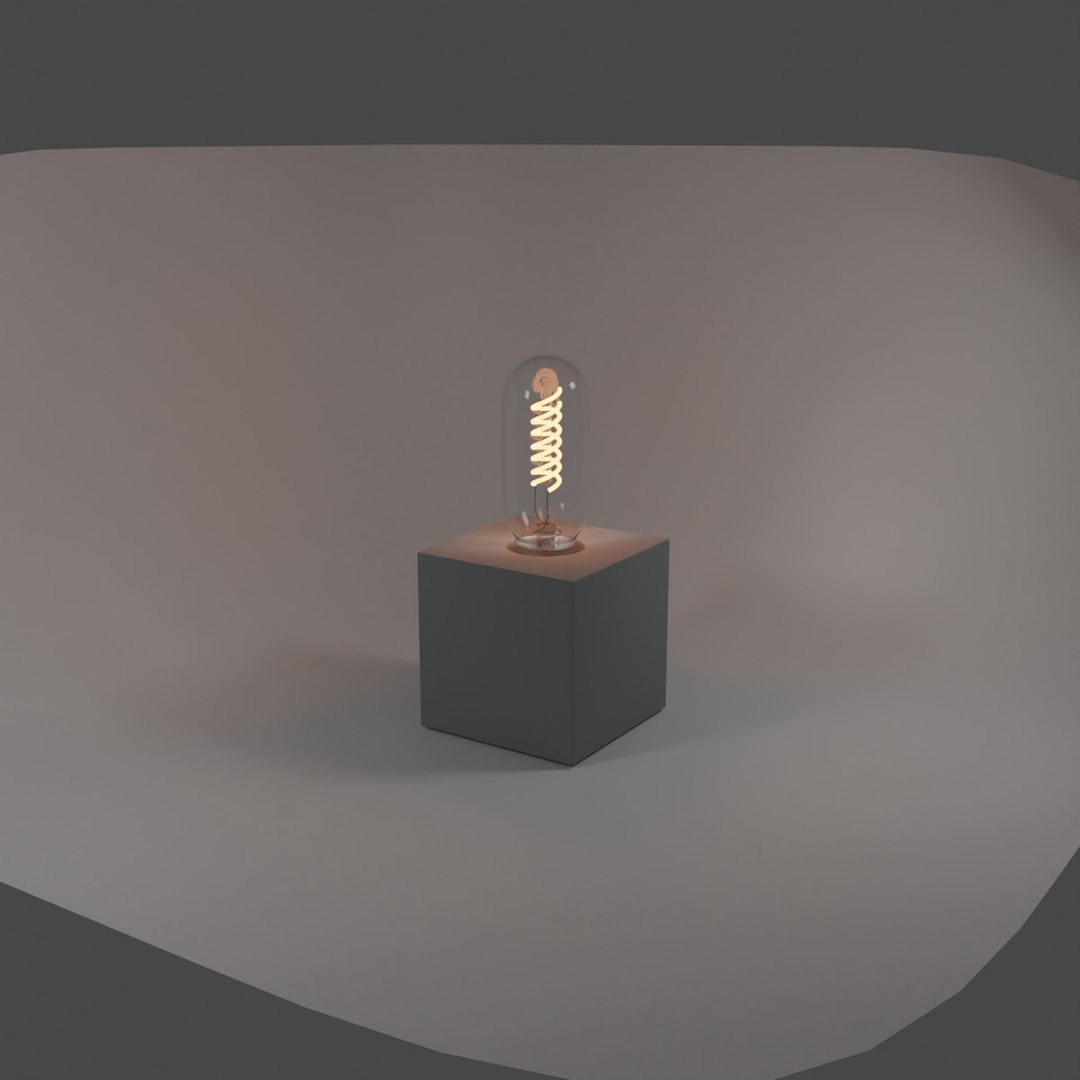 Cube Light Fixture Model - TurboSquid 2190443
