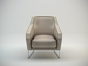 croix armchair mambo 3d model