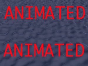 Animated Realistic Water
