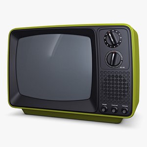 3D model Generic Retro TV M 3