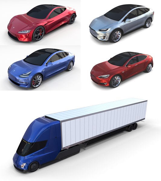 Tesla Pack(Semi Roadster Model S X 3)