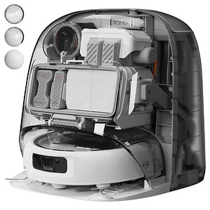 3D DJI Romo P  S  A Robot Vacuum Cleaner