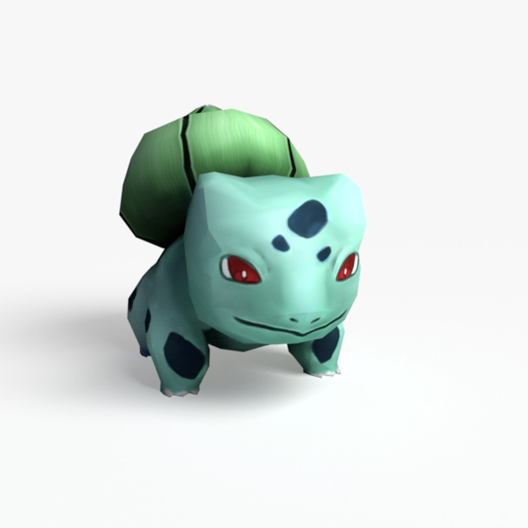 modelo 3d Low Poly Bulbasaur - TurboSquid 1057413