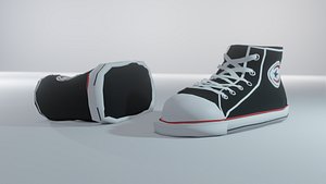 Sneakers Lowpoly