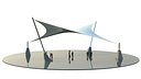 Futuristic Tensile Pavilion 8