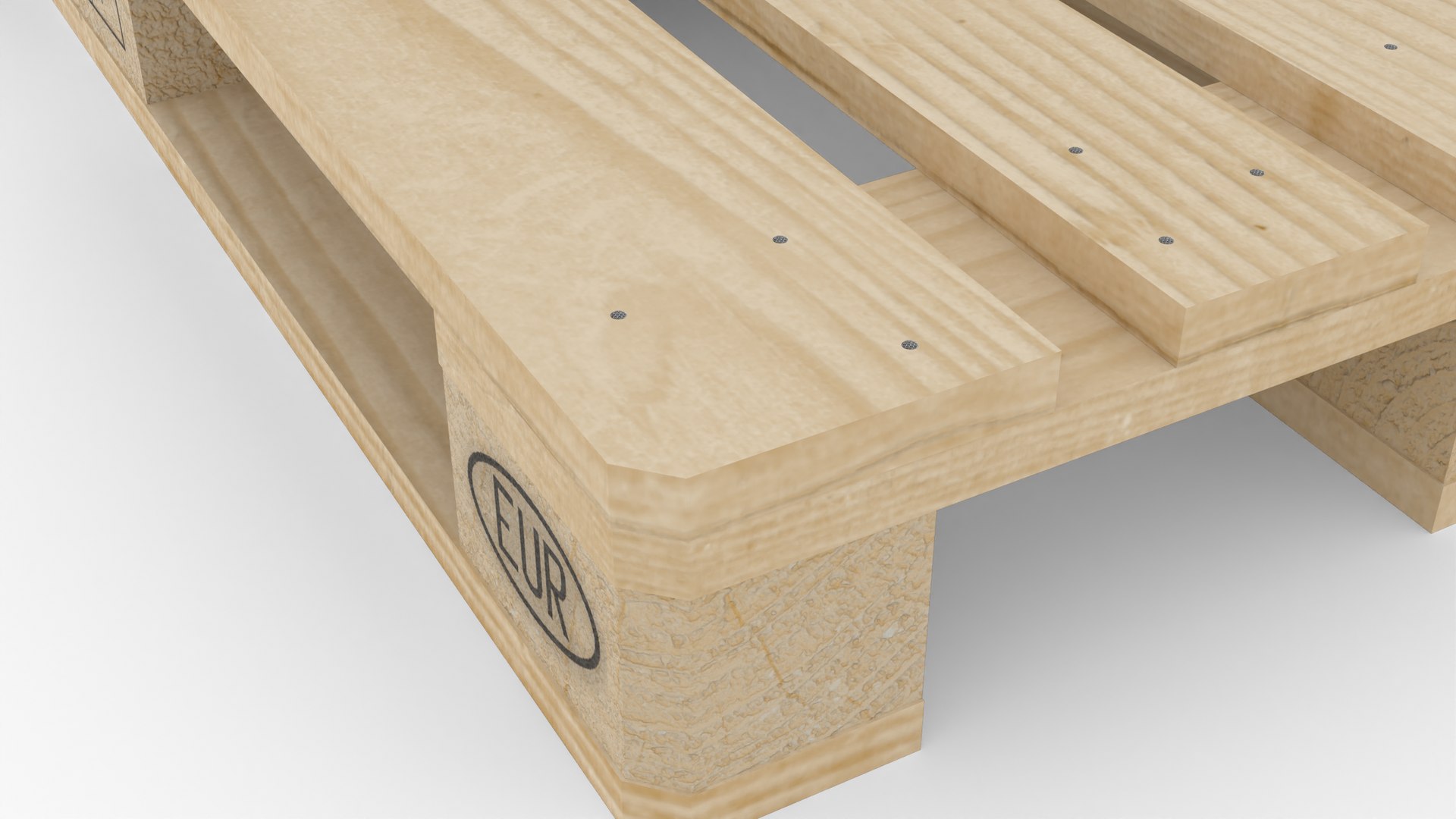 EUR-UIC Pallet 3D Model - TurboSquid 2140204