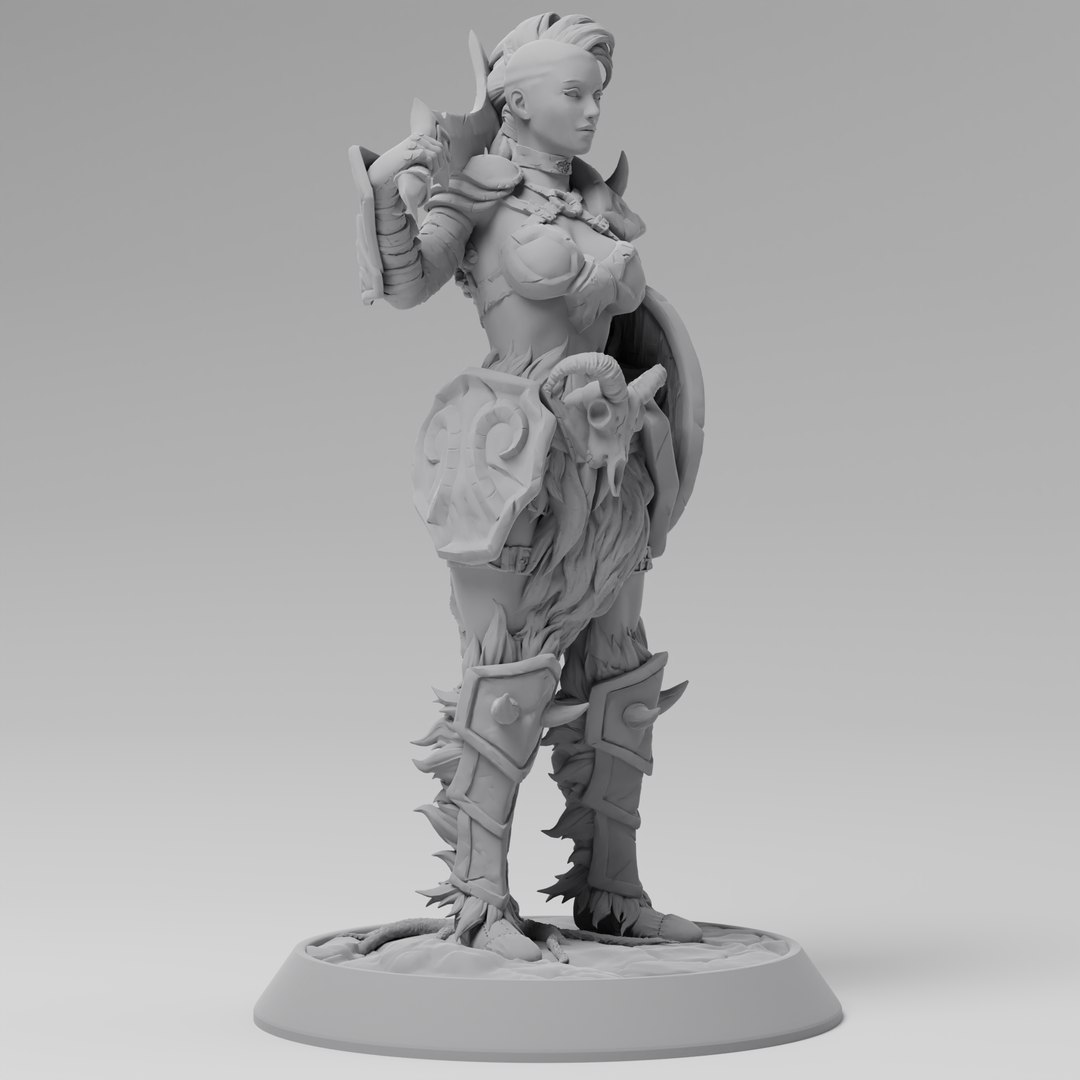 Barbarian 3D - TurboSquid 1874200