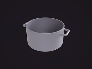 Grey Cooking Pot
