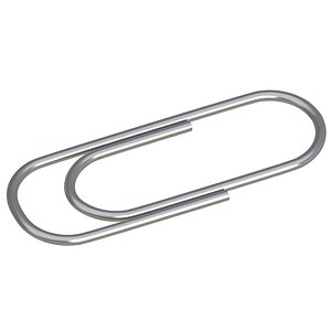 3D paperclip office