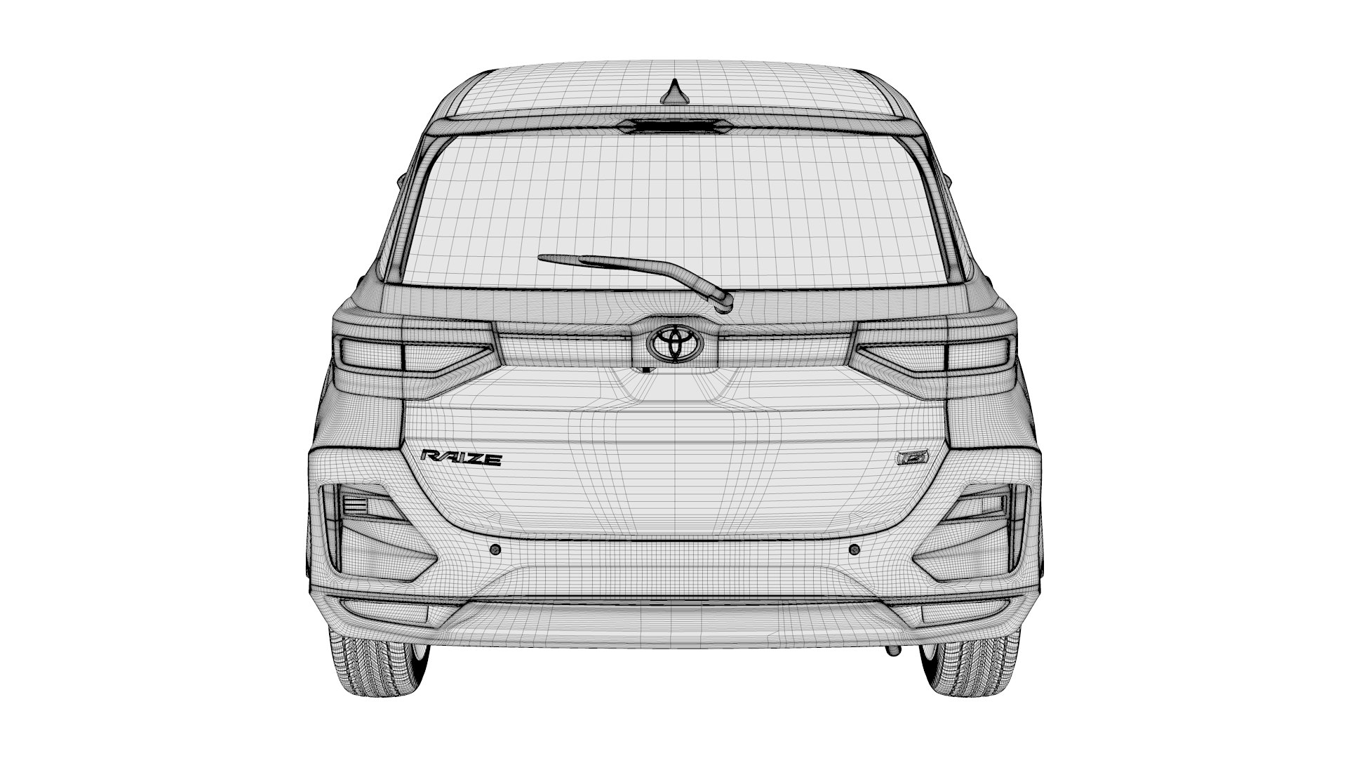 Toyota Raize 2024 Car 3D Model - TurboSquid 2282170