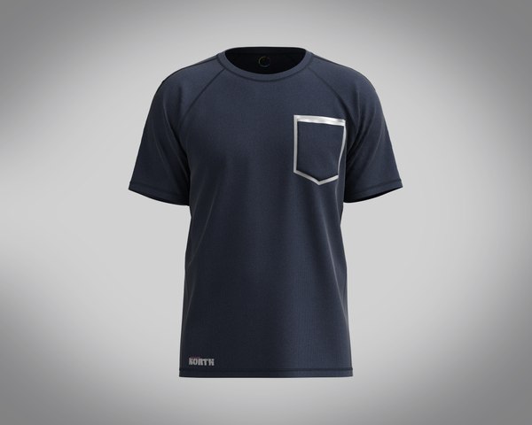 T-Shirt Black Steve athleisure 3D model