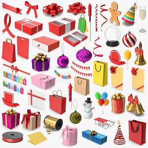 3D model Christmas Collection