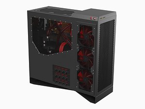 Computer Case 05 3D model