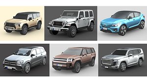Low-Poly Car Pack 001 - SUV