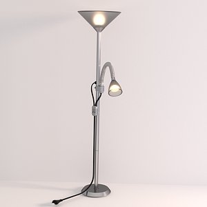 Standing room lamp rigged