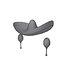 Sombrero And Maracas Cartoon