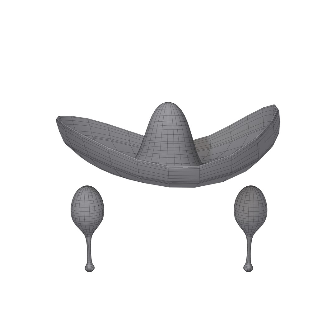 3D sombrero maracas cartoon https://p.turbosquid.com/ts-thumb/C8/HaBdil/Xf/05/jpg/1611326423/1920x1080/fit_q87/b111f1e16f93cfdd2a183ec912dd84ec2efeed77/05.jpg