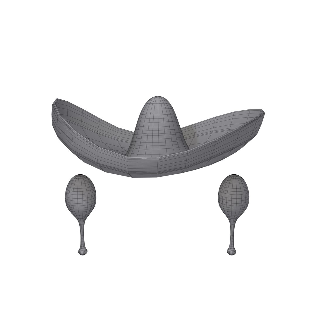 3D sombrero maracas cartoon https://p.turbosquid.com/ts-thumb/C8/HaBdil/gL/07/jpg/1611326426/1920x1080/fit_q87/dcc7cd584f13fd29f09003a056c4b954ae198714/07.jpg