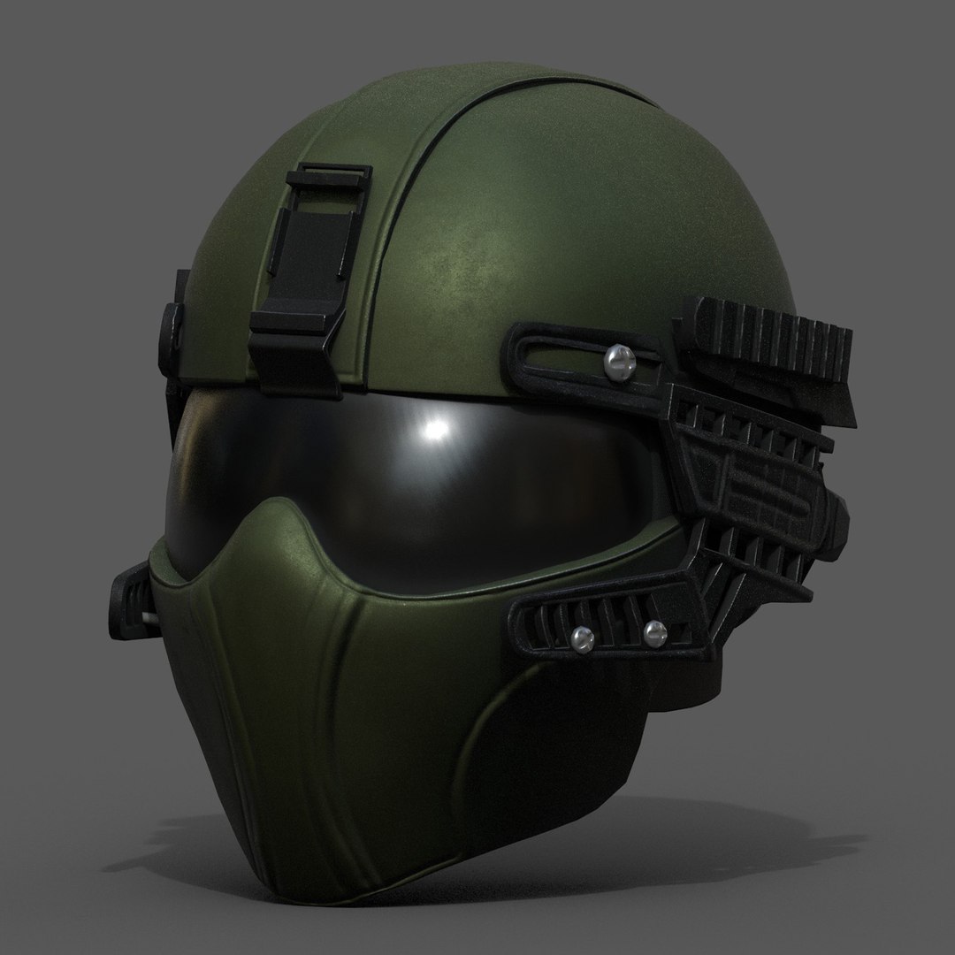 3D helmet sci fi - TurboSquid 1515872