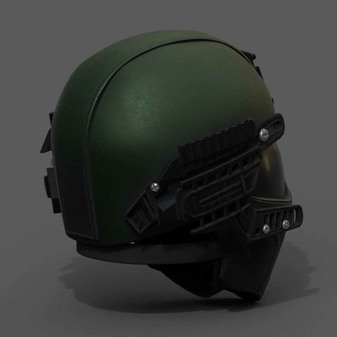 3D helmet sci fi - TurboSquid 1515872