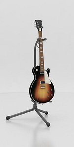 3d stand guitar