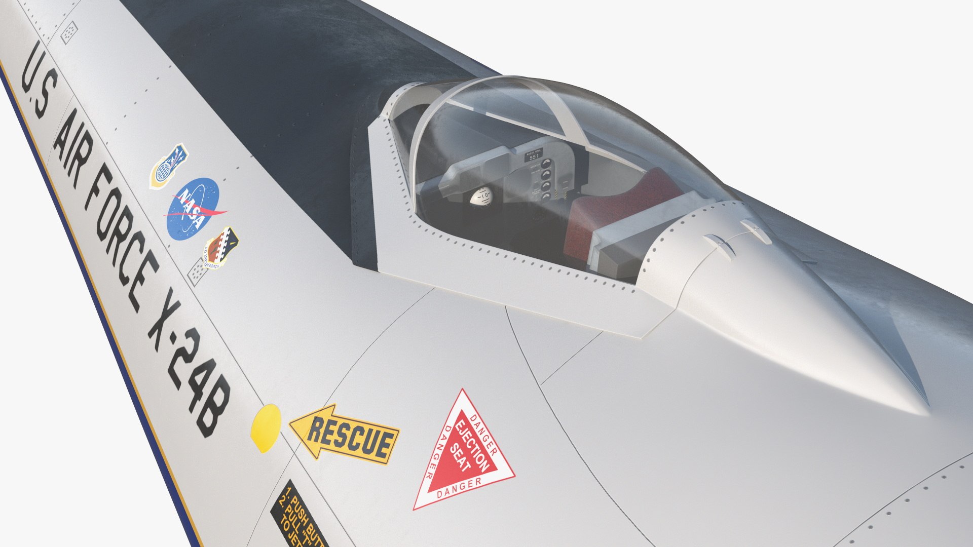 Experimental Aircraft Martin Marietta X-24B Simplified 3D model https://p.turbosquid.com/ts-thumb/C8/NR5KDf/a6/experimental_aircraft_martin_marietta_x24b_simplified_012/jpg/1762933378/1920x1080/fit_q87/80ec158d4f3739f98fd3c2714cb7bcbcc5fd6d3a/experimental_aircraft_martin_marietta_x24b_simplified_012.jpg