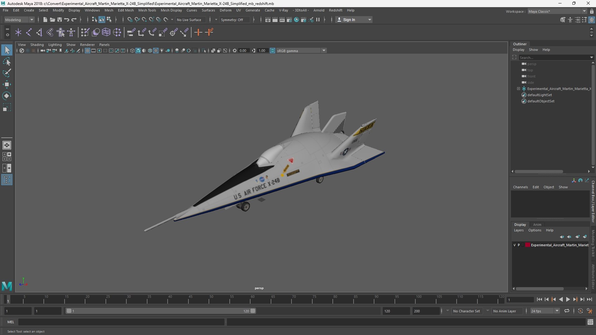 Experimental Aircraft Martin Marietta X-24B Simplified 3D model https://p.turbosquid.com/ts-thumb/C8/NR5KDf/vn/experimental_aircraft_martin_marietta_x24b_simplified_1002/jpg/1762933404/1920x1080/fit_q87/a0ac7774dc1676fb0e76bdbd9bdd2fe1a121ef96/experimental_aircraft_martin_marietta_x24b_simplified_1002.jpg