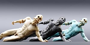 3D Patroklos Sculpture model