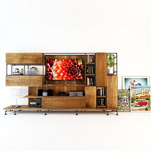 3D tv s cabinet