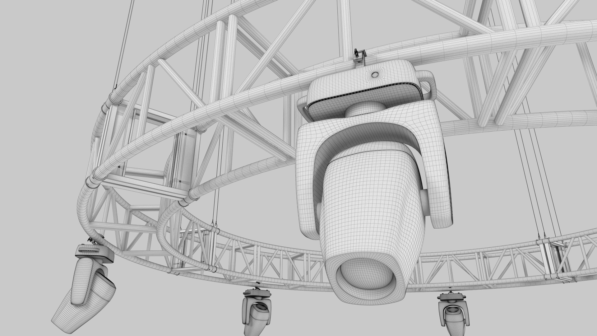 3D Circular Truss Stage Lighting Studio 2 - TurboSquid 2316525