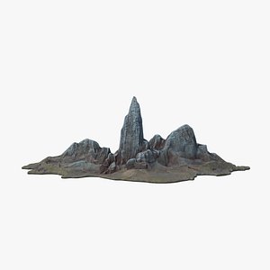 Mountain V7 3D model