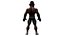 Personaggio combattente Boxer MMA - Modello 3D