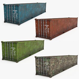 Cargo Container Unity Models for Download | TurboSquid