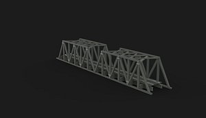Railway Bridge 3D model