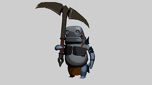 Whale shark Warrior with anchor