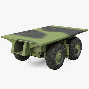4 Axle Platform Camo