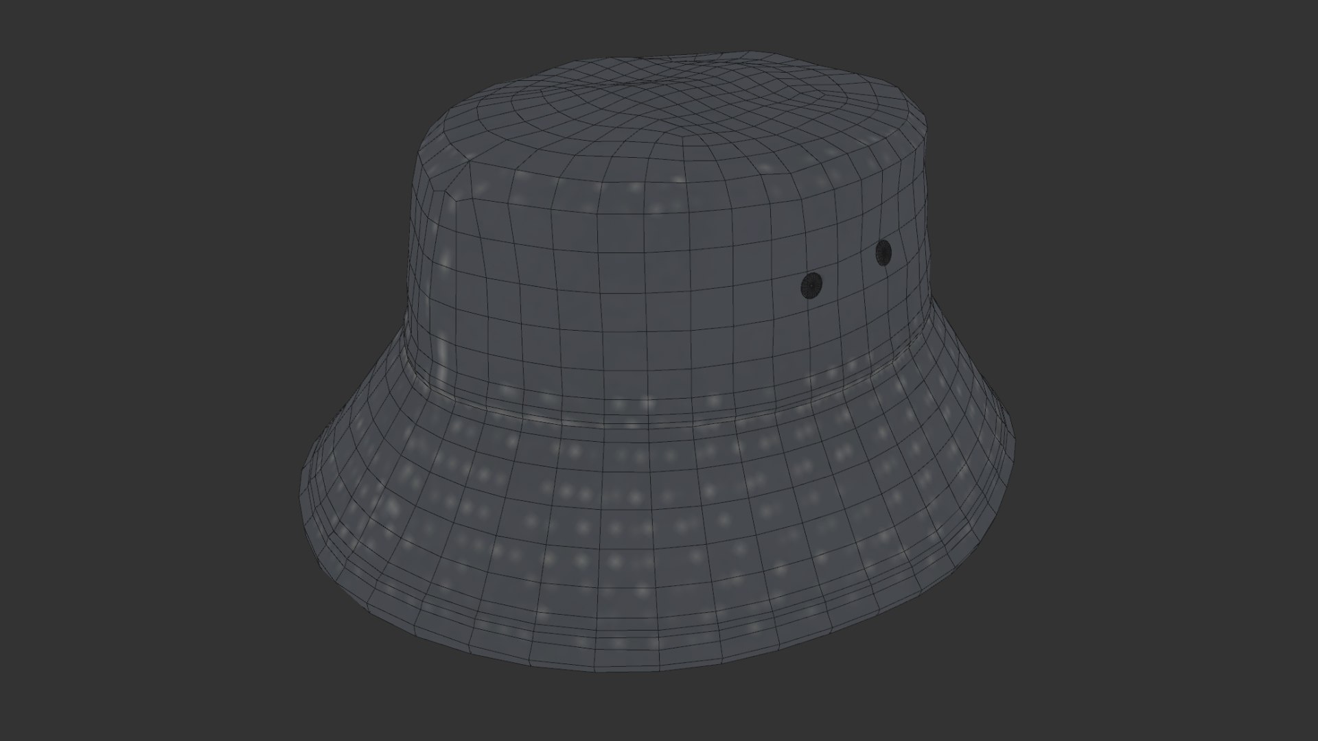 3D Bucket Hat PBR Low-poly 3D model ADIDAS Low-poly 3D model ...