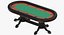 poker table 3D