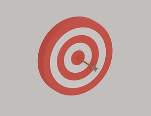 Red-White Target