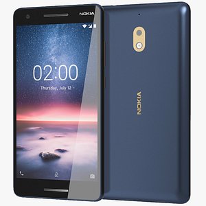 realistic nokia 2 1 model