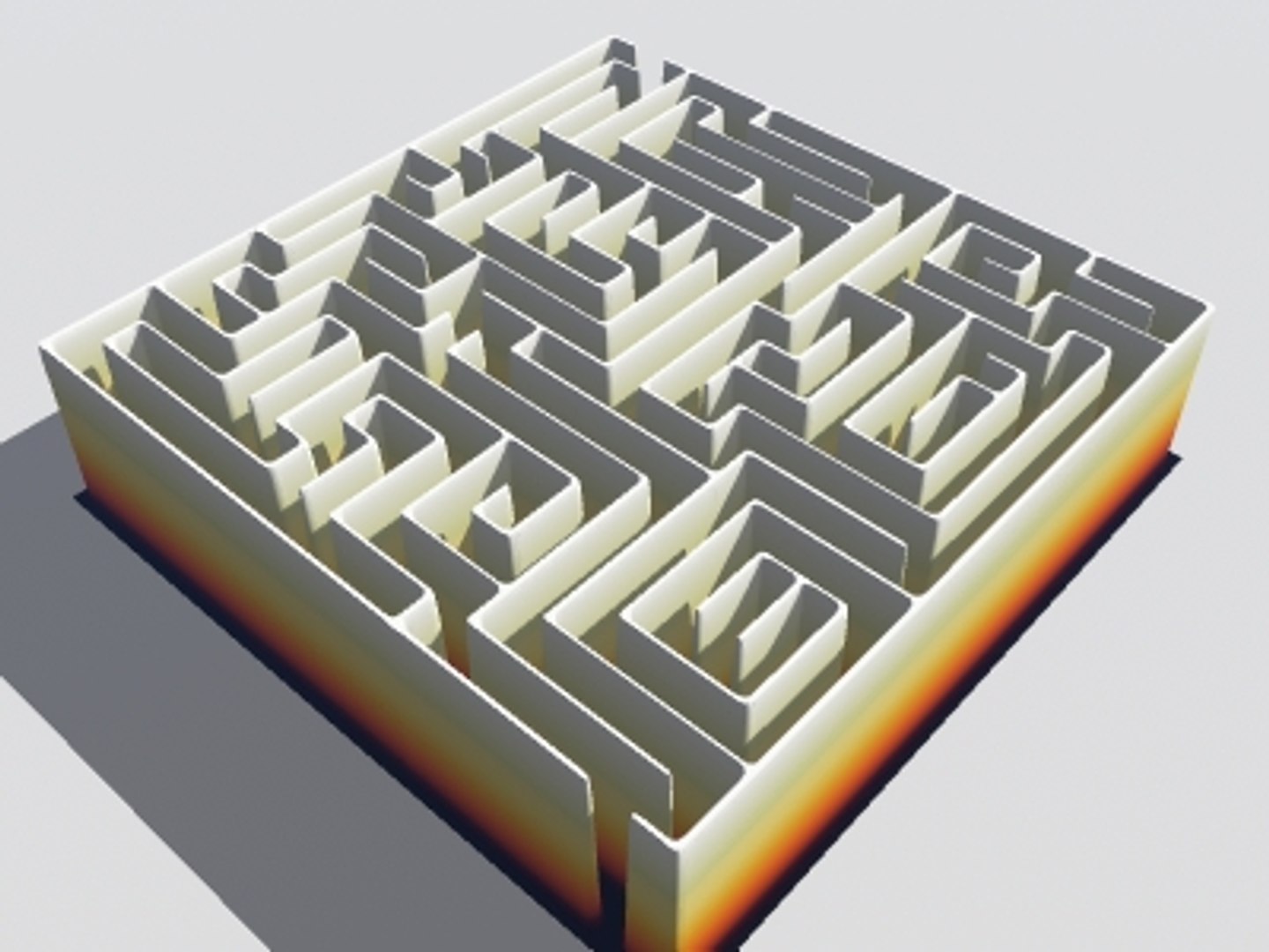 3d model of hi maze
