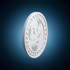 3D Tribal Phoenix Mandala 3D Print Model