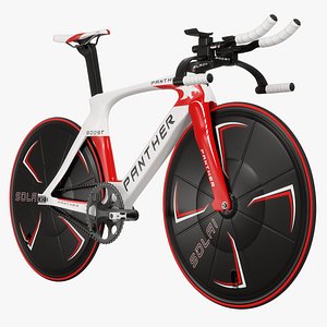 Track Bicycle Animated HQ 002